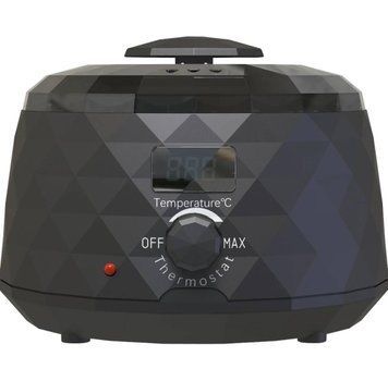 Баночний воскоплав Love Crazy Pro Wax 258A 100W 450 мл (чорний) для воску, депіляції 001040 фото