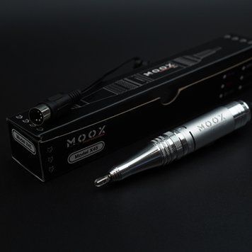 Сменная ручка для фрезера Мокс Х45 на 35000-45000 об/мин (серебряная/silver) для маникюра и педикюра 000616 фото