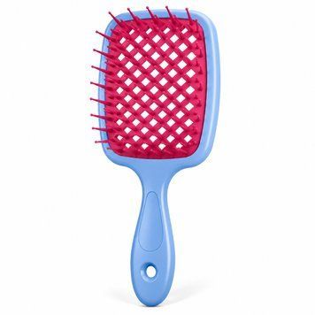 Расческа для волос Janeke Superbrush Plus (лавандовая с розовым) 000907 фото