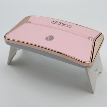 Лампа міні Sun 12 Plus UV/LED 60W (рожева) для гель-лаку та манікюру на USB 000272 фото
