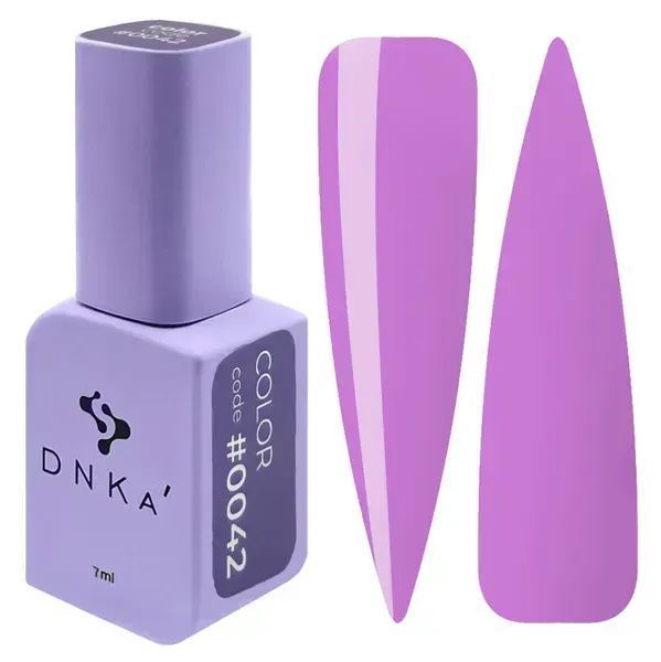Кольоровий гель-лак DNKa' Gel Polish #0042 на 7 мл &mdash; для манікюру та педикюру 001553 фото