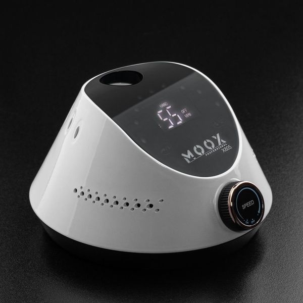 Фрезер Мокс X805 на 80W &ndash; 55000 об/мин (белый/white) для снятия материала и обработки кутикулы 000598 фото