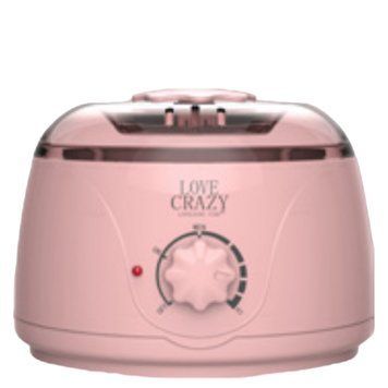 Баночний воскоплав Love Crazy Pro Wax 300 100W 450 мл (рожевий) для депіляції та розігріву воску 001045 фото