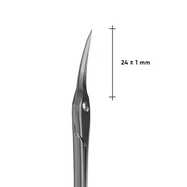 Професійні ножиці для кутикули Staleks PRO Asymmetric UNIQ 30 Type 4 &mdash; для манікюру та педикюру 002026 фото
