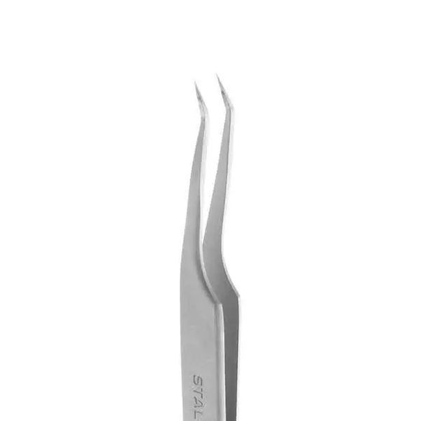 Staleks Expert 41/8 (mini L) - пинцет для наращивания ресниц 002938 фото