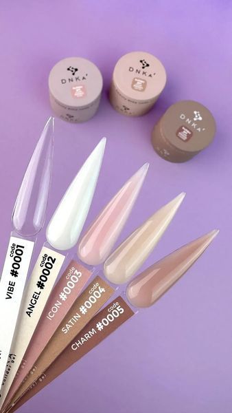 Моделювальний гель DNKa' Builder Gel #0002 Angel на 30 мл для зміцнення нігтів 002198 фото