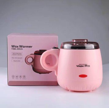 Баночный воскоплав Wax Warmer YSM-2002A 100W 200 мл (розовый) для воска, депиляции 001132 фото