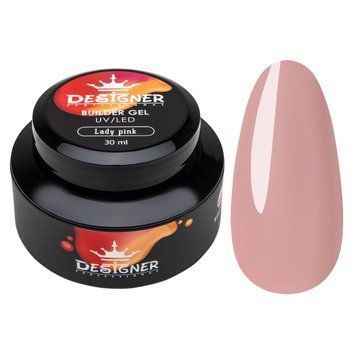 Моделюючий гель Strong Builder Gel Дизайнер (Lady Pink B05, 30 мл) для нарощування та укріплення нігтів 008207 фото