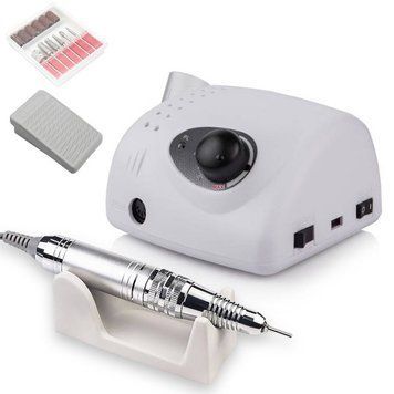 Фрезер ZS-705 на 65W - 35000 об/хв (білий) для манікюру та педикюру 000360 фото