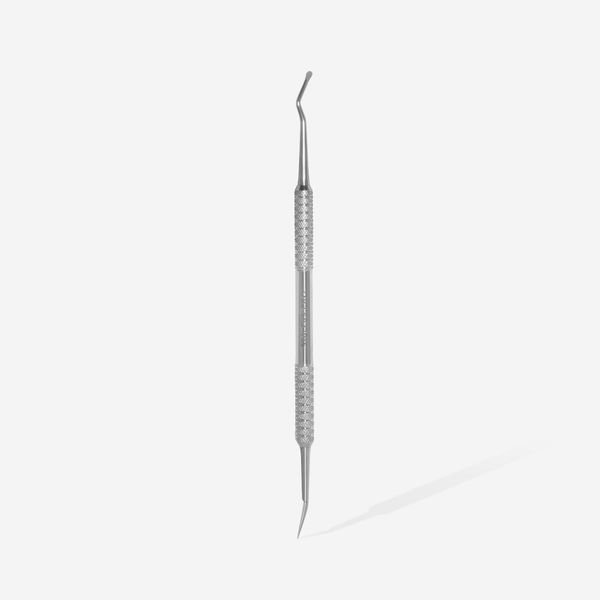 Staleks Pro Expert 20/1 педикюрная лопатка из нержавеющей стали (кюретка &laquo;полусфера&raquo; и пика) 002675 фото