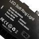 Кільцева лампа RGB MJ-56 на 80W, 56 см, зі штативом для фото, відео та б&rsquo;юті-зйомки 001144 фото 8
