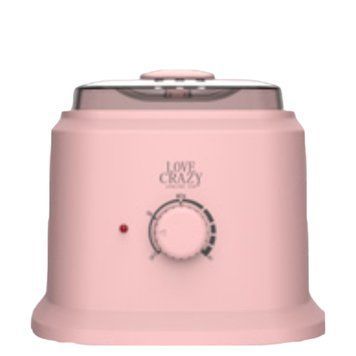 Баночний воскоплав Love Crazy Pro Wax 800 100W 800 мл (рожевий) для депіляції та розігріву воску 001048 фото