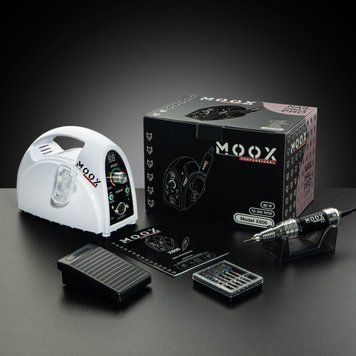 Фрезер Мокс X806 на 80W &ndash; 55000 об/мин (белый/white) для снятия материала и обработки кутикулы 000603 фото