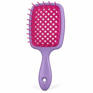 Расческа для волос Janeke Superbrush Plus (фиолетовая с розовым) 000922 фото