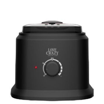 Баночний воскоплав Love Crazy Pro Wax 800 100W 800 мл (чорний) для депіляції та розігріву воску 001049 фото