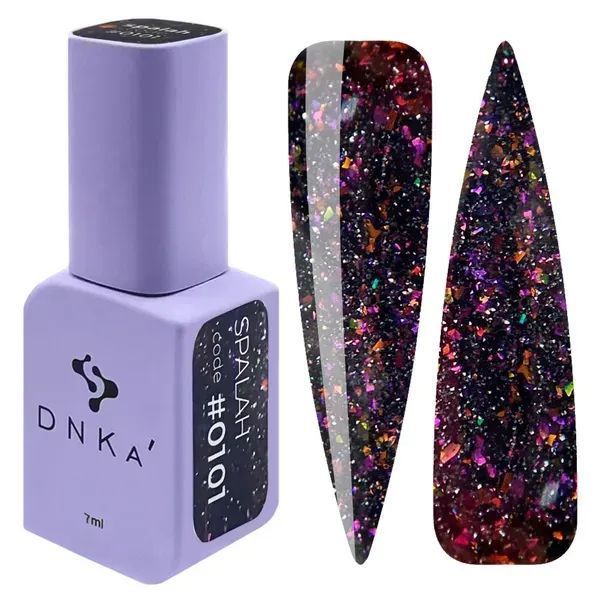 Кольоровий гель-лак DNKa' Gel Polish Spalah #0101 на 7 мл &mdash; для манікюру та педикюру 002741 фото