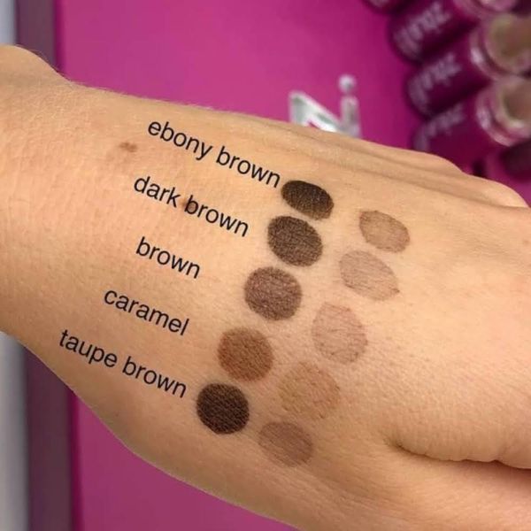 Хна Zola Henna №6 Dark brown (темно-коричневий), 5 г - для фарбування брів 002904 фото