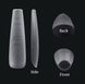 Гелевые типсы 120 шт/уп. Дизайнер Multiforms Fast Gel Tips MT1 для наращивания ногтей 008608 фото 6