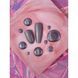 Гель - фарба LUNAMoon Holographic Metallic Gel (металева, голографічна) на 5 мл - для дизайну нігтів 005844 фото 3