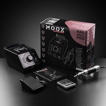 Фрезер Мокс X803 на 70W - 50000 об/мин (черный/black) для снятия материала и обработки кутикулы 000680 фото