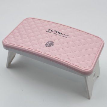 Лампа міні UV/LED Sun 15 Plus UV/LED 60W (біла) для гель-лаку та манікюру на USB 000281 фото