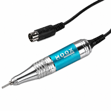 Сменная ручка для фрезера Мокс Х45 на 35000-45000 об/мин (бирюзовый/light blue) для маникюра и педикюра 000621 фото