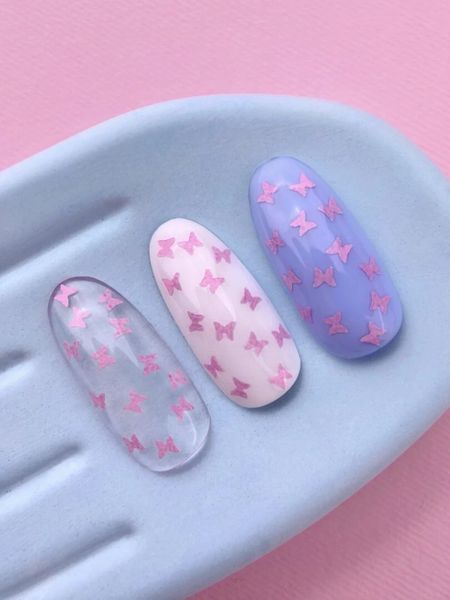 Топове покриття LUNAMoon Top Butterfly Pink/Рожевий (13 мл), без липкого шару для гель-лаку 003153 фото