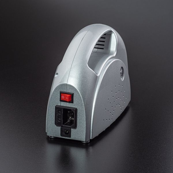 Фрезер Мокс X806 на 80W - 55000 об/хв (срібний/silver) для зняття матеріалу та обробки кутикули 000605 фото