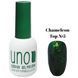 Топовое покрытие для гель лака UNO Chameleon Top №5 с цветными хлопьями Единорог без липкого слоя 12 мл 005065 фото 1