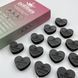 Чорний двосторонній міні баф Nail Buff Heart Mini Дизайнер "серце" 180/240 грит для шліфування нігтьової пластини 007370 фото 2