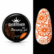 Гель-краска Stamping Gel Paint 3в1 (красно-оранжевая S15) 5 мл для стемпинга, аеропуффинга и росписи 004323 фото 1