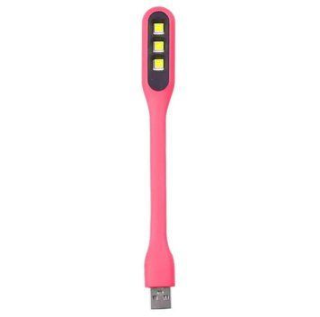 Лампа міні FU 6W (рожева) для сушіння нігтів гель-лаку на USB 000294 фото