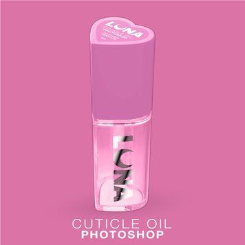 Суха олія LUNAMoon Cuticle Oil Photoshop (з ароматом полуниці та вершків), 5 мл - для нігтів та кутикули 005192 фото