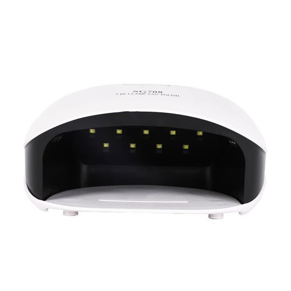 Фрезер-вытяжка SG708 3в1 на 20W - 35000 об/мин (белая) + лампа для маникюра и педикюра 000749 фото