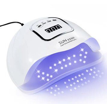 Лампа Sun X5 MAX 120W (белая) для сушки ногтей, гель-лака 000192 фото