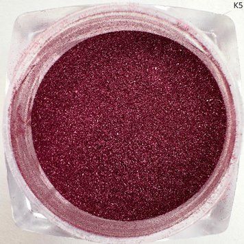 Дзеркальна втирка (mirror powder) Червоний K5 для дизайну нігтів 004372 фото