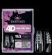 Гелеві типси 120 шт/уп Дизайнер 4D Crystal Fast Gel Tips Trapezoid Medium TS2 із шипами для нарощування нігтів 008610 фото 1