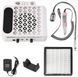 Фрезер-вытяжка YDJ-802 3в1 на 140W - 45000 об/мин (белая) + лампа-подсветка для маникюра и педикюра 000746 фото 5
