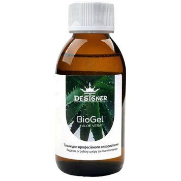 Biogel (гель-пілінг) на 120 мл для педикюру (для загрубілої шкіри стоп) з алое &mdash; Дізайнер 002673 фото