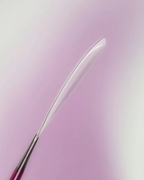Гелеві типси LunaMoon Stiletto XL (240 шт/уп) прозорі, для нарощування нігтів 000083 фото