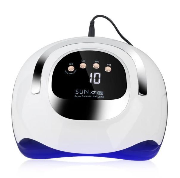Лампа Sun X21 Max UV/LED 320W (біла) для гель-лаку та манікюру 000232 фото
