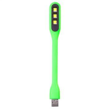 Лампа міні FU 6W (зелена) для сушіння нігтів гель-лаку на USB 000296 фото