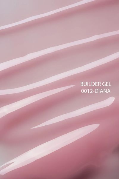 Моделирующий гель DNKa' Builder Gel #0012 Diana на 15 мл для укрепления ногтей 002150 фото