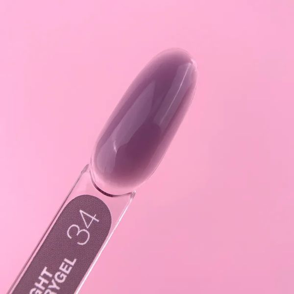 Жидкий гель LUNAMoon Light Acrygel №34 &ndash; 13 мл для укрепления и доращивания ногтей 001878 фото