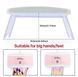 Лампа мини UV/LED Sun 11 plus UV/LED 60W (розовая) для гель-лака и маникюра на USB 000259 фото 4