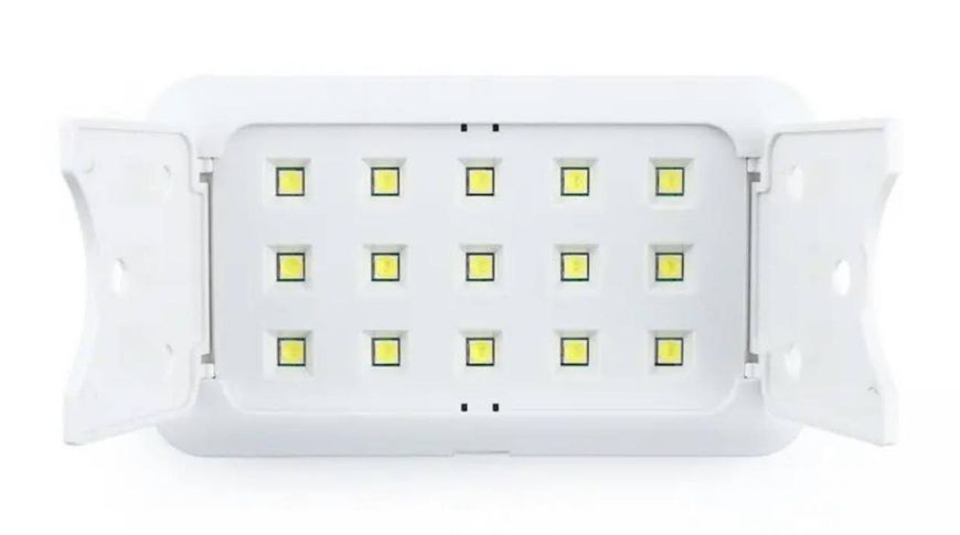 Лампа мини UV/LED Sun 11 plus UV/LED 60W (розовая) для гель-лака и маникюра на USB 000259 фото