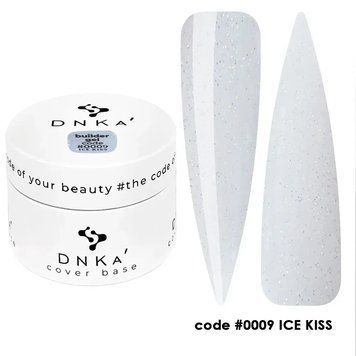 Моделирующий гель DNKa' Builder Gel #0009 Ice Kiss на 30 мл для укрепления ногтей 002205 фото