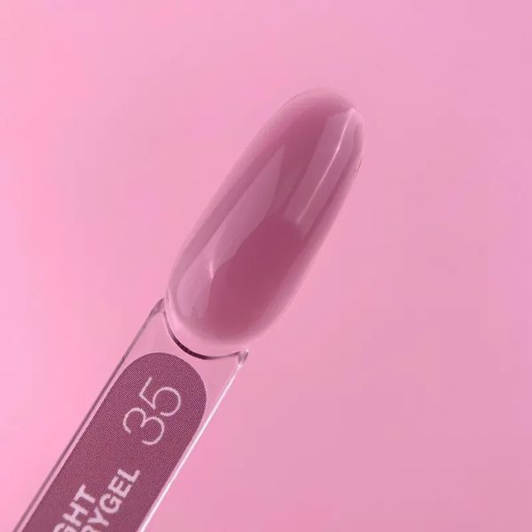 Рідкий гель LUNAMoon Light Acrygel №35&mdash; 13 мл для зміцнення та дорощування нігтів 001879 фото