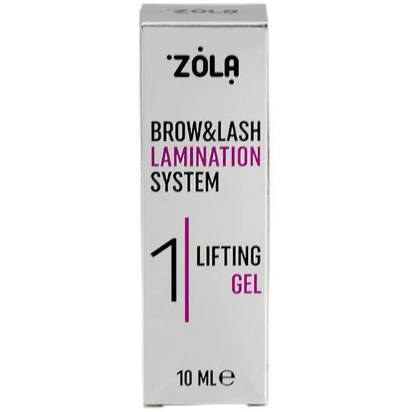 Склад №1 Zola Brow&Lash Lifting gel (10 мл) - для ламінування брів та вій 002909 фото