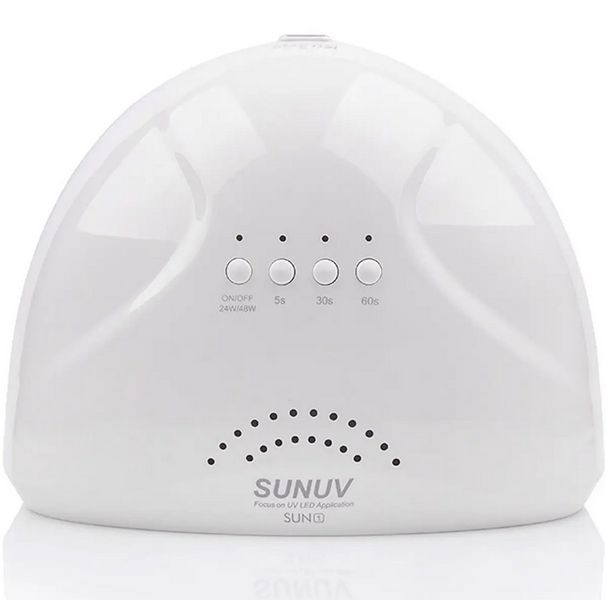 LED UV лампа для маникюра SUNUV SUN1 48W Smart 2.0 White (оригинал) 000325 фото